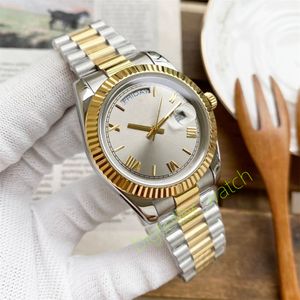 Мужские и женские дизайнерские часы, роскошные бриллиантовые римские цифры, автоматический механизм, размер 40 мм, нержавеющая сталь 904L U2, материал, неувядаемый водонепроницаемый Auroro