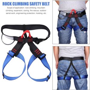 Cords Slings and Webbing Professional Outdoor Sports Safety Belt Rock Climbing Harness Midje Stöd Half Harness Body Aerial Survival Equipment 230419