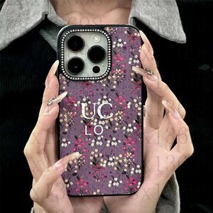 Herbarium Flowers Designer Phone Case for iPhone 18 17 16 15 Pro Max 14 Pro Max 15Pro 14Pro 13 13Pro 12 12Pro 11Pro 11 ProMax Cover Fashion Letter Nature Print