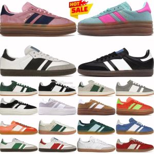 Designer Sapatos casuais tênis tênis sapato de luxo ousado brilho rosa pulso de menta rosa núcleo preto solar solar super pop rosa quase amarelo mulheres esportes tênis