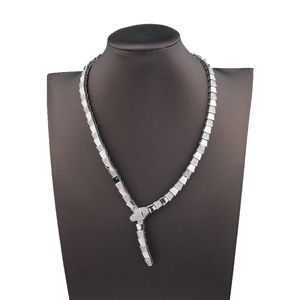 Серебряное золото коляк подвески длинные ожерелья для женщин модный набор