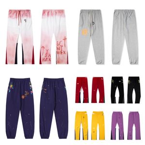 Calças masculinas mens designer sweatpants corredores calças calças masculinas cinco suor carga pantalon jogging galeria depr pant dep depot dívida