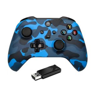 Kablosuz Denetleyiciler Xbox One Serisi X/S/Windows PC/ONES/Onex Konsolu için Gamepad Joystick 2.4GHz adaptör alıcısı ve perakende paketleme DHL Fast