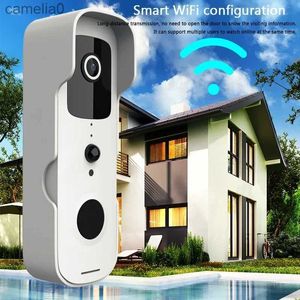 Komórki drzwi Tuya Smart Home Video Doorbell Kamera IP Outdoor Bezprzewodowe drzwi Bell Intercom Ochrona zabezpieczenia dla Alexa Google Smart LifeL231120