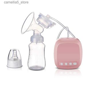 Breastpumps Automatic Free Electric Double Breast Pumps Manual Breast Pump Nipple Suction Breast Baby Feeding Pump Powerful Milk Sucker Q231120