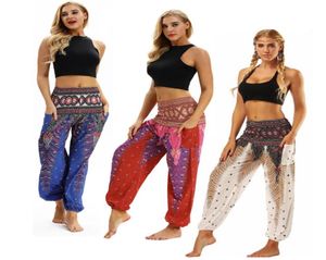 Yoga legging Yoga Pant Tie dye cinza flor Impresso Cintura Alta bolso Reto Solto Yoga leggings lounge equilíbrio calças de treino 7384761