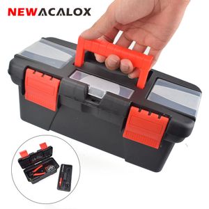 Tool Box ACALOX Tool Box Double Layer Compartment Storage Organizers Toolbox for Hardware Tool Soldering Iron Accessories Tool Case 230419