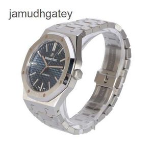 Ap Swiss Luxury Watch 15400st Royal Oak Offshore Series Precision Steel Blue Plate Calendar Display Automatic Mechanical Men's Watch Watch Set Nj35