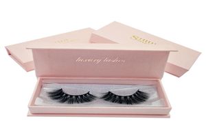 1PairsSet 3D Mink Natural Longo Cílios Postiços Grosso Plástico Preto Algodão Tira Completa Cílios Falsos Para Festa Cosméticos Maquiagem T8472896