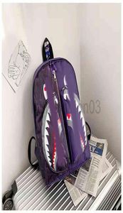 Projektantka Shark Bag Męsę Kobieta Mały Monster Student School BAG Casual Fashion Rekrutura Podróż Mountainering Fitness CHORE8686220