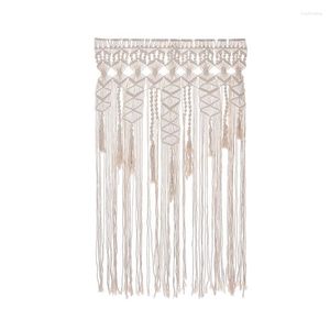 Dekorativa figurer Boho Macrame Tapestry Nordic Style Wall Hanging Decor Board Bilder Konstgåvor för tjej Kvinnlig syster Tant mormor