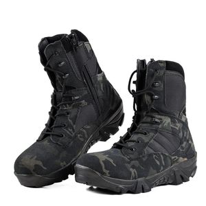 Boots Men S 2023 Militära stridsskor för män utomhussport klättrar bergen Cross Country Sneakers Sapatos Masculinos 231120