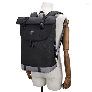 Backpack Men Mashing Urban Business Laptop Bag 15 '' Waterproof Canvas Travel School for College Student Bookbag Large