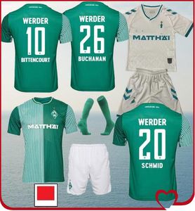 Werder Soccer Jerseys retro 23/24 home Bremen DUCKSCH STARK PIEPER BITTENCOURT FULLKRUG VELJKOVIC SCHMIDT BUCHANAN KEITA 2023 2024 Men Kids Kits football shirt