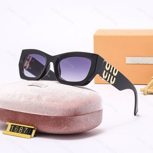 Designer Glimpse Oval Sunglasses for Men Women Luxury M Eyewear Cat Eay Sunglasses M Polarized Top Fashion Eyewear Gold Frame Sun Glasses with Pink Box