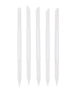 Nagelfiler 5st Glass Nuticle Pusher File Set Cylinder Shaped Crystal1612885