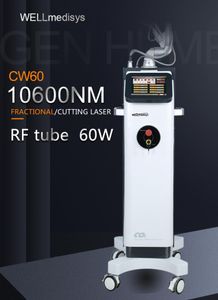 Directly effect 1060nm CO2 Fractional Laser Skin Resurfacing Stretch Marks Skin Scars Removal Remove Vaginal Tightening Machine with Coherent laser emitter