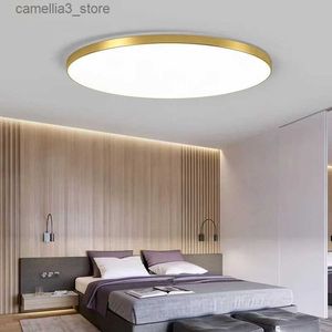 Plafoniere Lampada da soffitto a LED Lampadario moderno a soffitto 48W 36W 24W Plafoniere per camera da letto Cucina Bagno Sala da pranzo Illuminazione Q231120