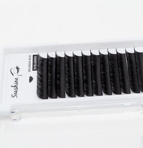 Seashine Cílios Postiços CL Curl Lash Naturals Cabelo Extensões de Cílios Individuais Maquiagem Profissional Cosméticos Falso Eyelash2200279