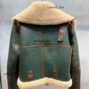 Motosiklet Pu Coat Yün Açık Bombacı Ceket Kadınlar İçin Baskılı Sonbahar Giysileri Sonbahar ve Blazers Kadın Kış 775 224 Dfashion98