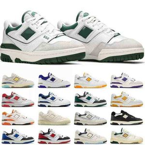 Sports shoes men women new ballance b550 sneakers White Green Sea Salt Black UNC Oreo Burgundy Purple Cream