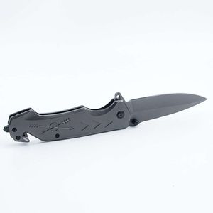 8.66'' Folding Pocket Knife Outdoor Survival Tactical 440C Steel Camping Hiking Hunting Knives for Self-defense EDC Tool 628