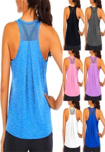 Yoga Vest Outfit Women Running Shirts Sleeveless Gym Tank Topps Women039S Sportswear Quick Dry Breattable Workout Tank Top Fitne7472764