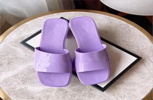 Donne in gomma High Slide Sandal Sandal Lady Fruit Platform Slipper Summer Candy Colours Outdoor Flip Flip Flops Womens Trans7054102