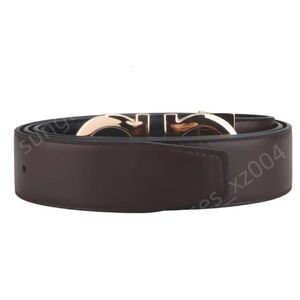 Ferra Belt Designer Gamo Top Quality Cintura Uomo Smooth Leather Belt Luxury Belts For Men Big Buckle Male Top Fashion Mens