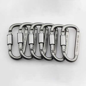 5 PCSCARABINERS CARABINER resekit Camping Equipment Efoy Aluminium Survival Gear Camp Mountaineering Hook Outdoor Carabiner P230420