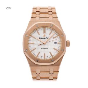 Audemar Pigue Watch Automatic Mechanical Movement Men's Wristwatch Abby Sign Rose Gold Bracelet 15400OR.OO.1220OR.02 WN-CIUY
