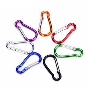 5 PCSCarabiners 10pcs Carabiner Keychain Outdoor Camping Climbing Hiking D-ring Snap Clip Lock Buckle Hooks Sports Fishing Bucklekeychain Tools P230420