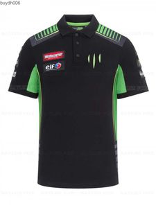 8i4c camiseta para hombres 2023 Nuevo estilo para la motocicleta Kawasaki Polo GP GP Racing Buttons Men Button