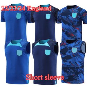 2023 Englands Kurzarm-Trainingsanzüge Fußballtrikot-Sweatshirt 23/24 Neuer Stil Englands Chandal Futbol Trainingsanzug Survement Maillots Jogging Top-Qualität