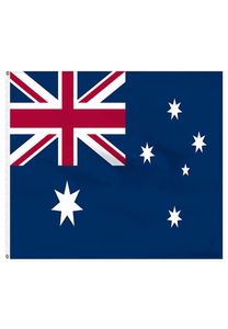 3x5 Australia Flag Custom National Hanging Outdoor Indoor Screen Printing 68D Screen Printing Support Drop 3179320