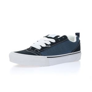 Vault UA Knu-Skool VR3 LX Navy White Shoe for Men Sneakers Mens Skates Shoes Womens Sneaker Women Skate VN0A7Q5JB3P1