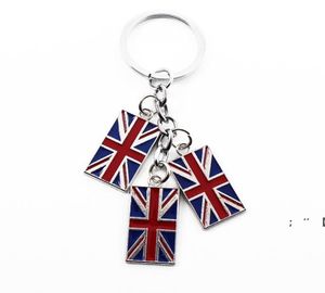 Bayrak anahtarlık Çeşitli şekiller İngiliz tarzı kolye hediye lehine araba Birleşik Krallık Amerikan Dışişleri Hediyeleri Ulusal Bayraklar RRE3807626