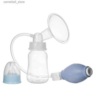 Breastpumps Manual de Alimentação Bombas de Mama Grande Sucção Massagem de Mama Leite Otário Extrator Milker Bomba Poderosa Fácil de Usar Sucção Q231120