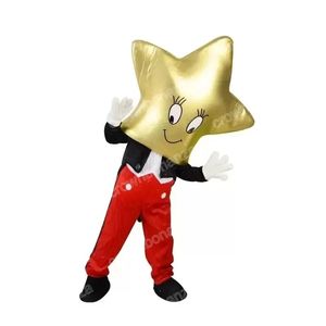 Adult Size Big Head Star Mascot Costumes Halloween Cartoon Character Outfit Suit Xmas Outdoor Party Outfit Unisex Promotional Advertising Clothings