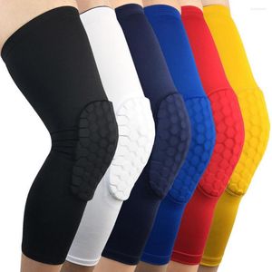 Joelheiras 1 pacote esportes aparelhos de fitness elástica anti-colisão elástica Protetor Anti-Slip Mulheres