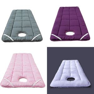 Conjuntos de cama Salão de Beleza Cama Espessada Almofada Colchão Anti Slip Beauty Room Bed Mat Massage Bed Pad com Buraco 231120