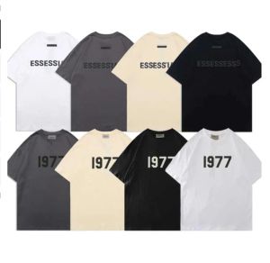 2023 Designer Luxury 1977 Classic T Shirt Hommes et Femmes Qualité Supérieure Hip Hop Top Été Respirant High Street Cotton Loose Varsity Tees