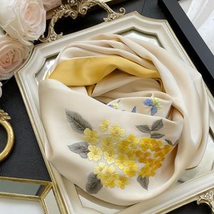 スカーフ蘇州刺繍本物のシルクスカーフショールファッションエレガントなパシュミナラップギフト妻マザーガールフレンド