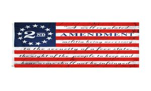 2nd Second Amendment 1791 Vintage American Banner USA Flag Direct Factory Whole 3x5Fts 90cmx150cm9452417