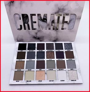 Newest Five Star Cremated eyeshadow palette Makeup Cremated 24 colors Eyeshadow Palette Nude Shimmer Matte high quality 2199426