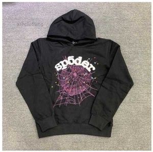 spider hoodie Sweatshirts Young Thug puff Pink sp5der hoodies Men Women High Quality Foam Print Spider Web Graphic Pullovers F23c 3 VOLY