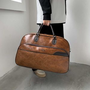 Universal-Reisetasche aus Ölwachsleder für Damen und Herren, modisches Sportgerät, große Handtasche, Reisegepäcktasche 230420