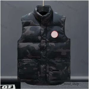Mens Vest Designer Vests Jacket From Canadian Goose Jacket Waistcoat Feather Material Loose Coat Graphite Gray Black And White Blue Fashion Canda Goose 750