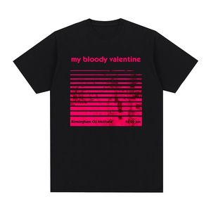 メンズTシャツ私の血まみれのバレンタインスローデイブラブレスイエスとメアリーチェーンTシャツコットンメンTシャツTシャツレディーストップ230419