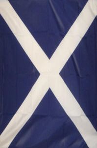 SCOTLAND ST ANDREWS ISH FLAG 3FT X 5FT Polyester Banner Uçan 150 90cm Özel Bayrak Outdoor9322434